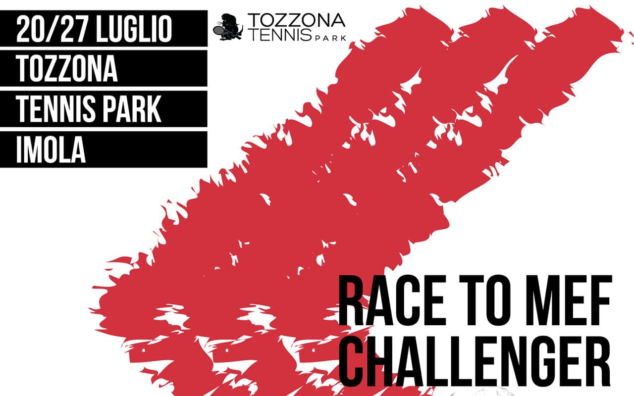 Bis d’autore per Narducci, insieme alla 16°edizione degli Internazionali di Imola arriva il tennis maschile del Race to MEF Challenger.