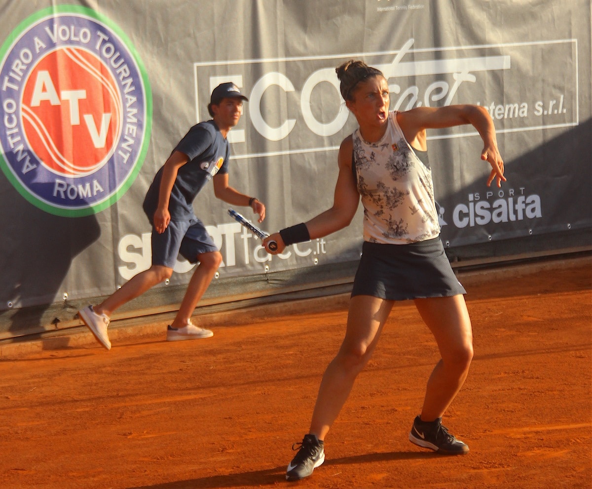ITF ROMA – ANTICO TIRO A VOLO SARA ERRANI VOLA AI QUARTI DI FINALE “HO MANTENUTO LA GIUSTA COSTANZA”