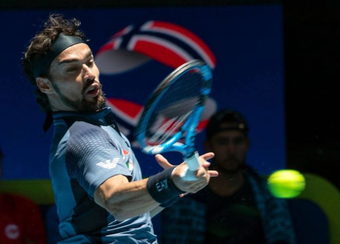 Atp Cup 2020 Italia Norvegia Fabio Fognini Atp Cup 2020 Italia Norvegia Fabio Fognini