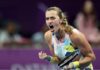 WTA Doha: a sorpresa Kvitova in finale, sfiderà Sabalenka. petra kvitova