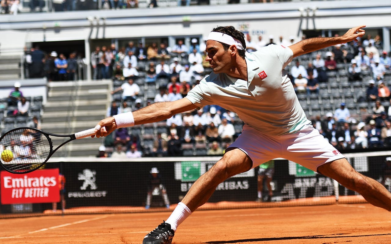 ATP Roma Roger Federer