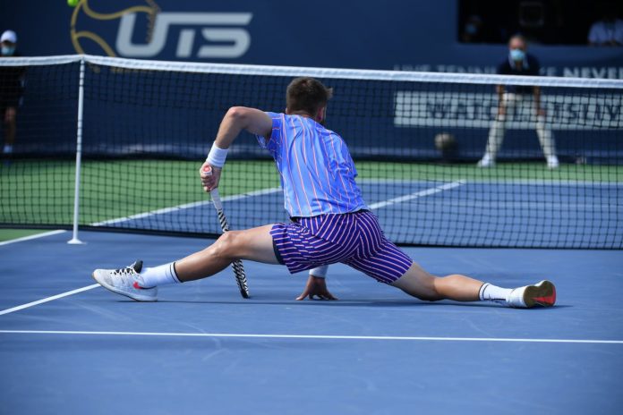 Ultimate Tennis Showdown Corentin Moutet Stefanos Tsitsipas Ultimate Tennis Showdown Corentin Moutet Tsitsipas