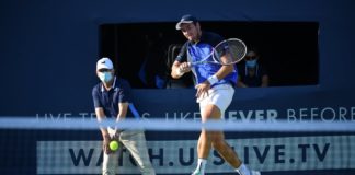 Ultimate Tennis Showdown: Benchetrit vince il derby francese. Attesa per Berrettini Ultimate-Tennis-Showdown-Elliot-Benchetrit