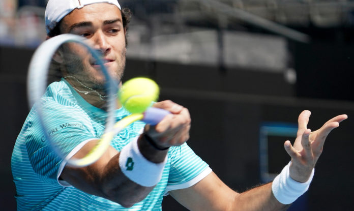 Australian Open 2021 Matteo Berrettini Australian Open 2021 Matteo Berrettini