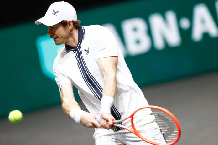 ATP Rotterdam Andy Murray Andrey Rublev ATP Rotterdam Andy Murray Andrey Rublev