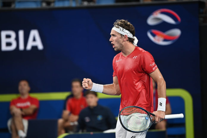 ATP cup 2022 Casper Ruud ATP cup 2022 Casper Ruud