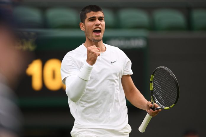 wimbledon 2022 Carlos Alcaraz wimbledon 2022 Carlos Alcaraz