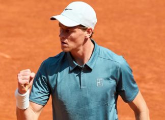ATP Madrid 2026: esordio complicato per Sinner che vince in tre set