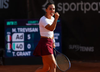 WTA 125 Roma 2026: Martina Trevisan domina il derby con Tyra Grant, Garbin promuove il tennis azzurro