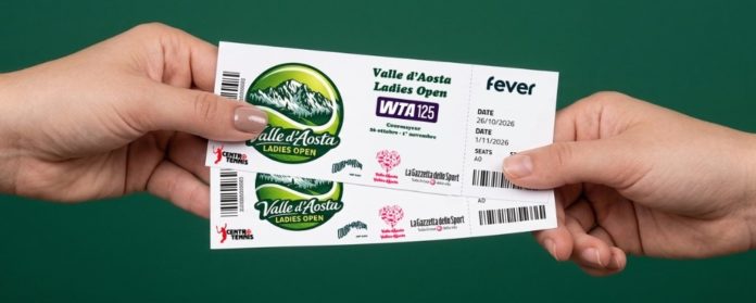 tickets wta125 valle d aosta ladies open